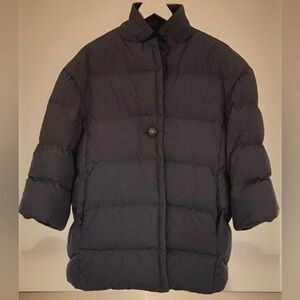 Not your typical Jacket! J.CREW Stylish Hip-Length Chevron Pattern Cruelty Free